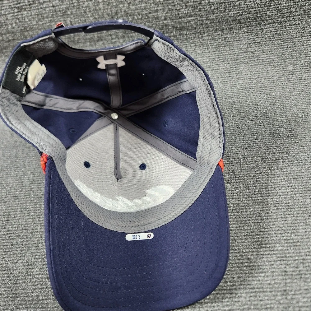 Auburn Tigers Hat Under Armour Player Team Issued Blue Snapback NCCA Adjustable‎